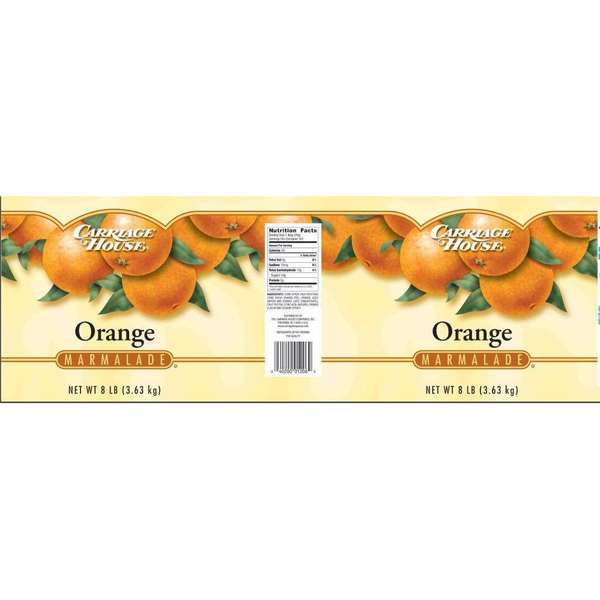 Carriage House Carriage House 8lbs Orange Marmalade, PK6 84T132T4223